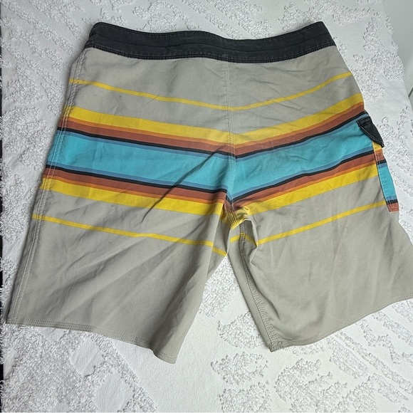 Billabong Men's Multicolor Striped Swim Shorts - Picture 6 of 10
